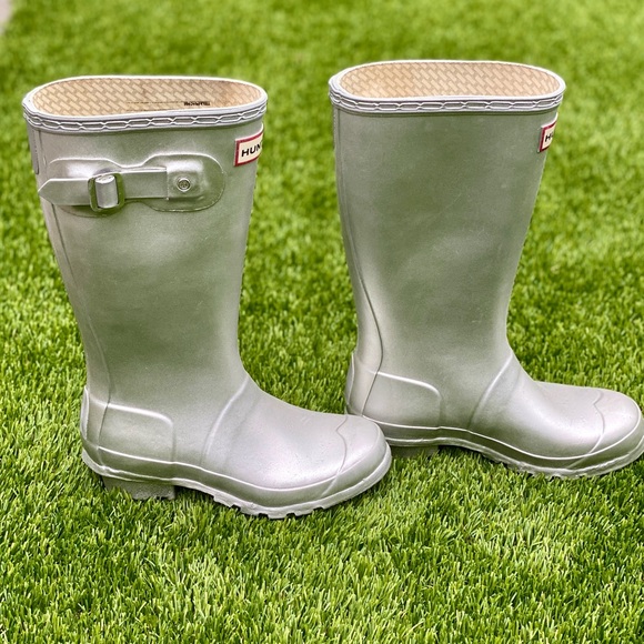 Girls Hunter boots size 3 (uk size 1 and eu size 33) - Picture 4 of 7